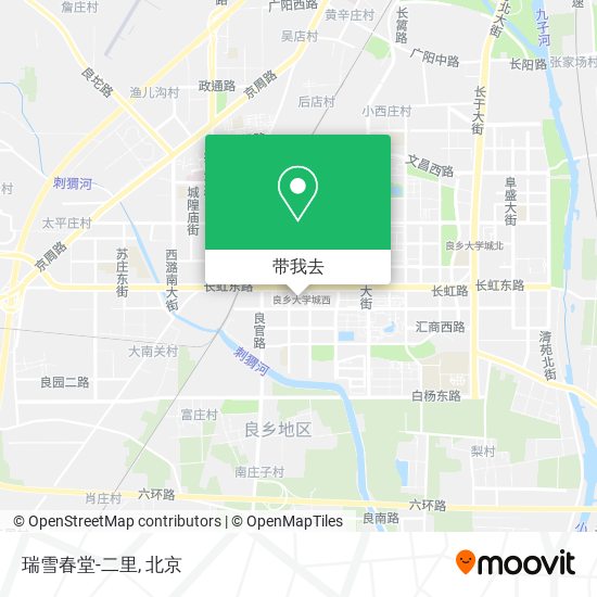 瑞雪春堂-二里地图