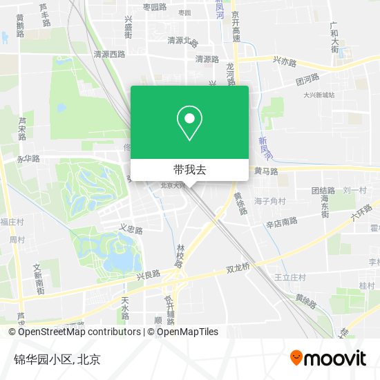 锦华园小区地图