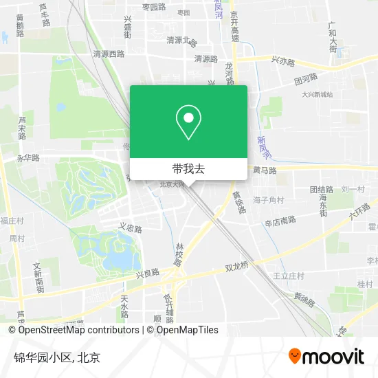 锦华园小区地图
