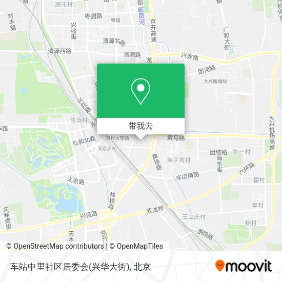 车站中里社区居委会(兴华大街)地图