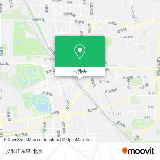 义和庄东里地图