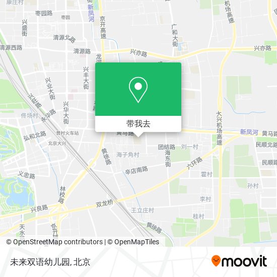 未来双语幼儿园地图