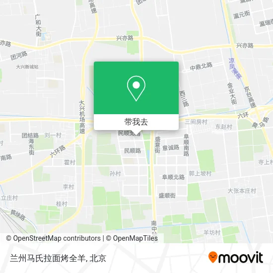 兰州马氏拉面烤全羊地图
