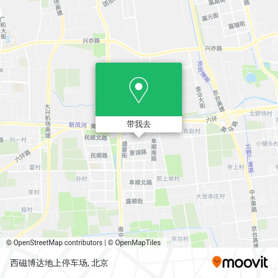 西磁博达地上停车场地图