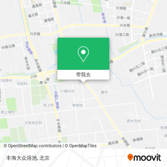 丰海大众浴池地图