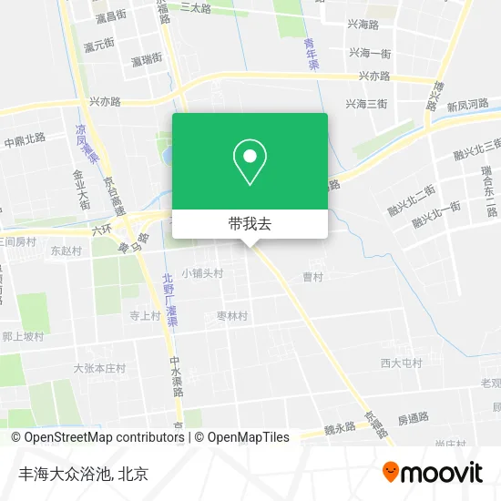 丰海大众浴池地图