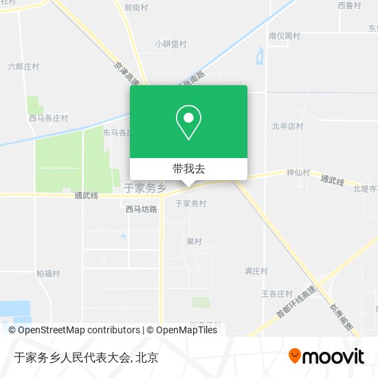 于家务乡人民代表大会地图