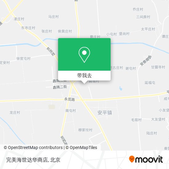完美海世达华商店地图
