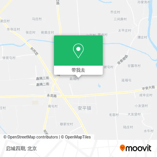 启城四期地图
