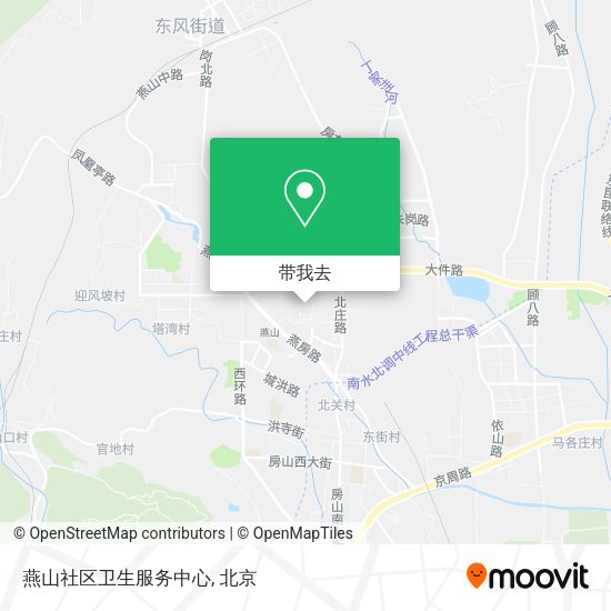 燕山社区卫生服务中心地图