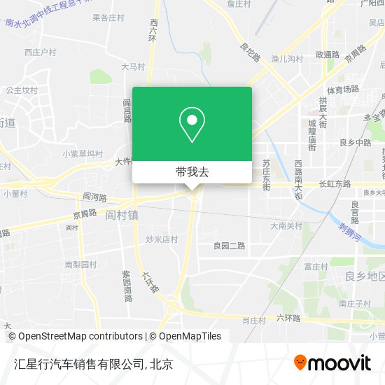 汇星行汽车销售有限公司地图