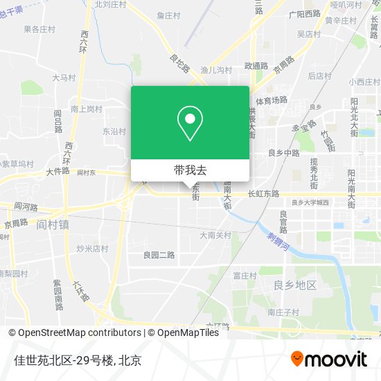 佳世苑北区-29号楼地图