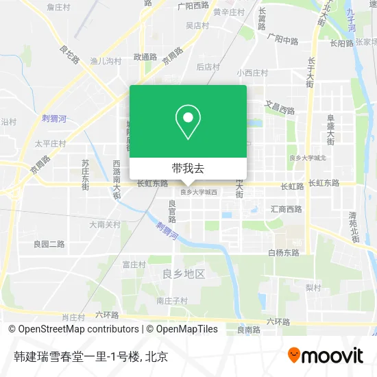 韩建瑞雪春堂一里-1号楼地图