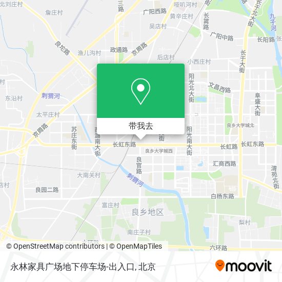 永林家具广场地下停车场-出入口地图