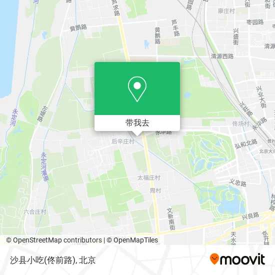 沙县小吃(佟前路)地图