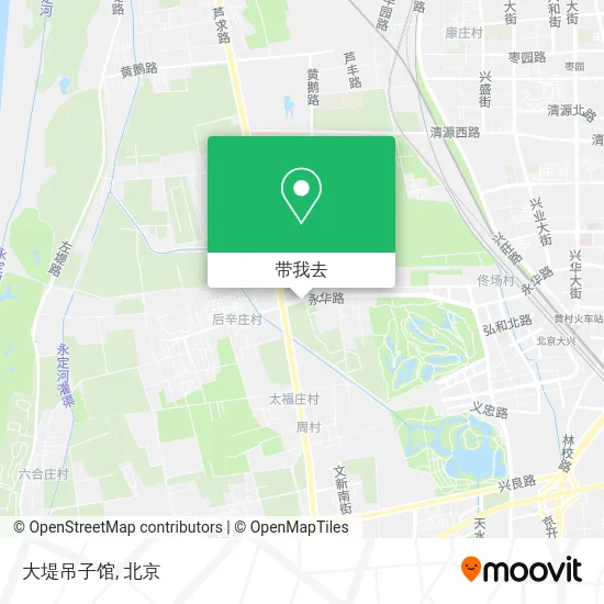 大堤吊子馆地图