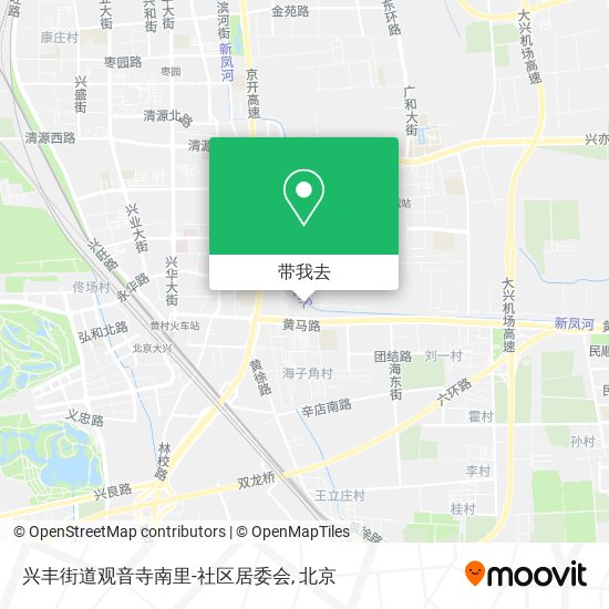 兴丰街道观音寺南里-社区居委会地图