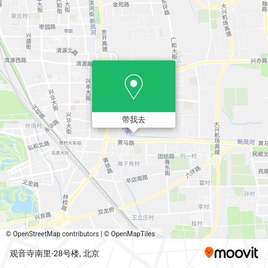 观音寺南里-28号楼地图