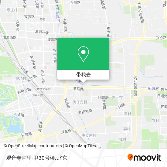 观音寺南里-甲30号楼地图