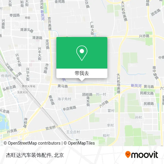 杰旺达汽车装饰配件地图