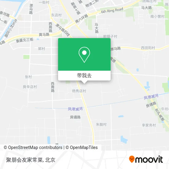 聚朋会友家常菜地图