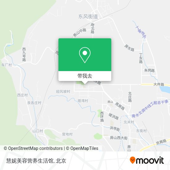 慧妮美容营养生活馆地图