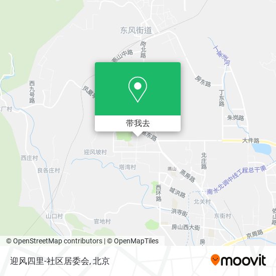迎风四里-社区居委会地图