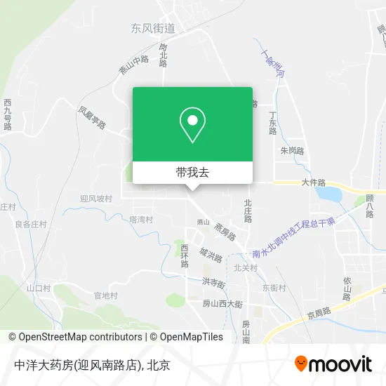 中洋大药房(迎风南路店)地图