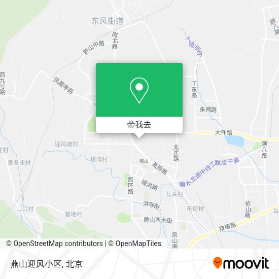 燕山迎风小区地图