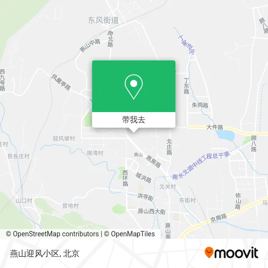 燕山迎风小区地图