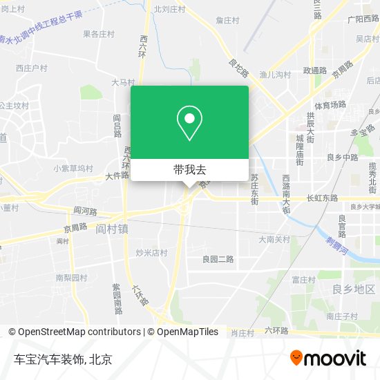 车宝汽车装饰地图
