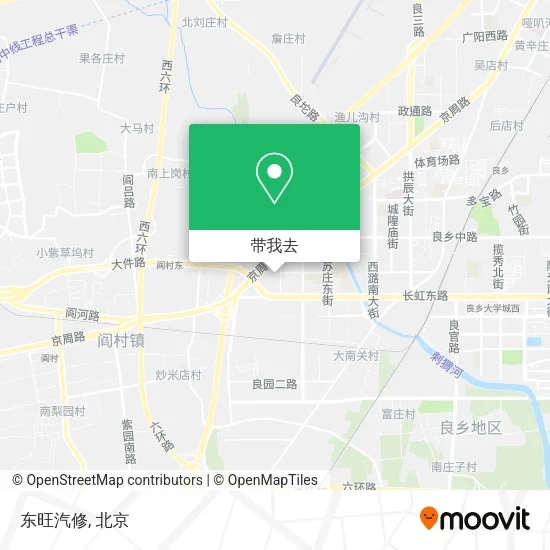 东旺汽修地图