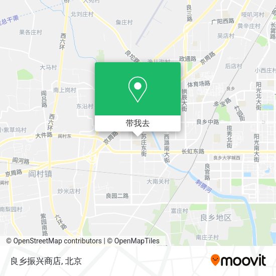 良乡振兴商店地图