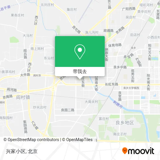 兴家小区地图