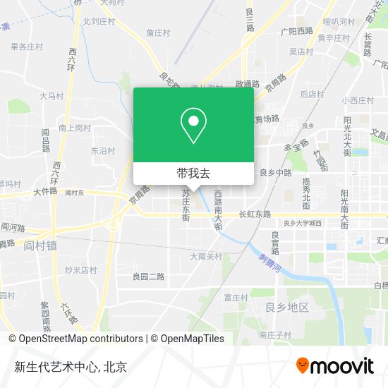 新生代艺术中心地图