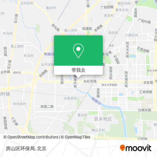房山区环保局地图