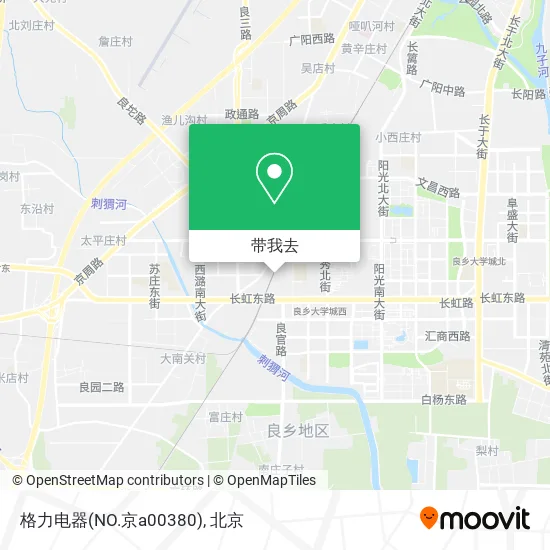 格力电器(NO.京a00380)地图