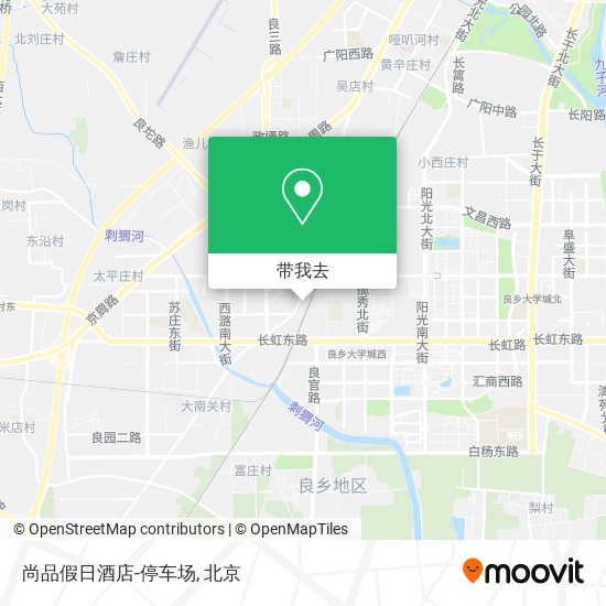 尚品假日酒店-停车场地图