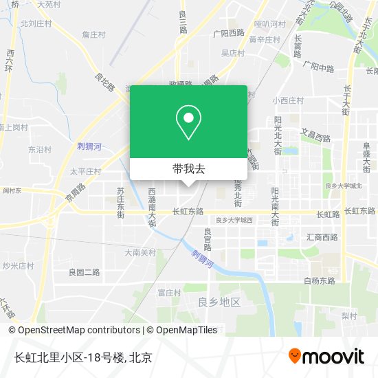 长虹北里小区-18号楼地图