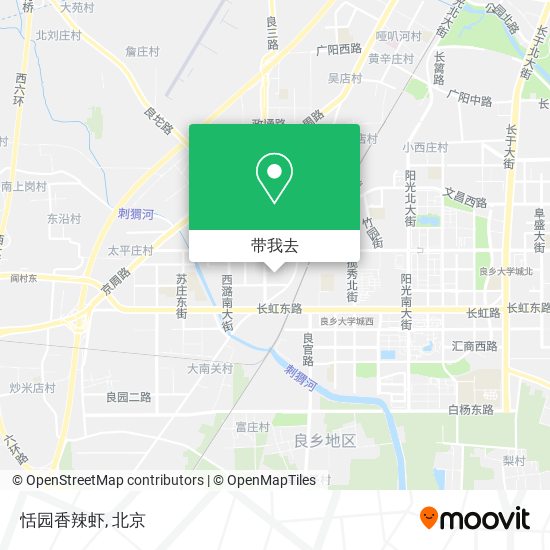 恬园香辣虾地图