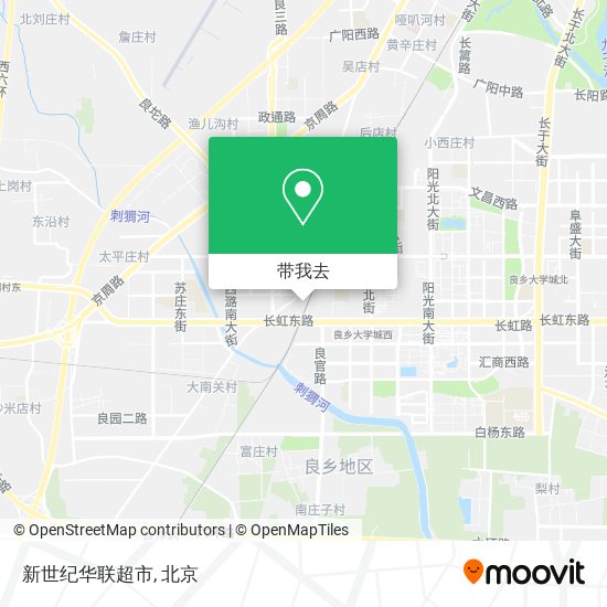 新世纪华联超市地图