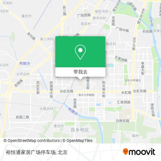 裕恒通家居广场停车场地图
