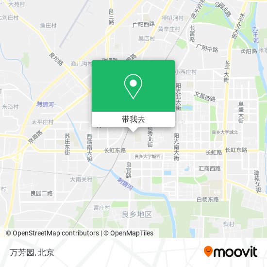 万芳园地图