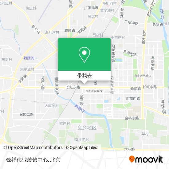 锋祥伟业装饰中心地图