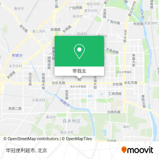 华冠便利超市地图