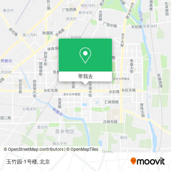 玉竹园-1号楼地图