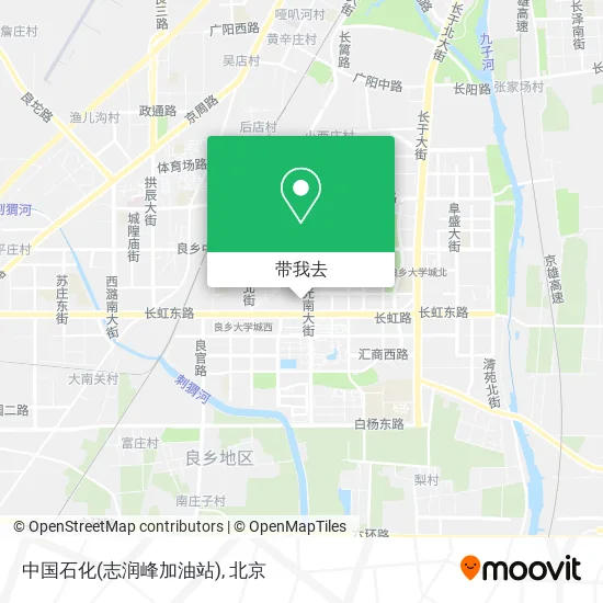 中国石化(志润峰加油站)地图