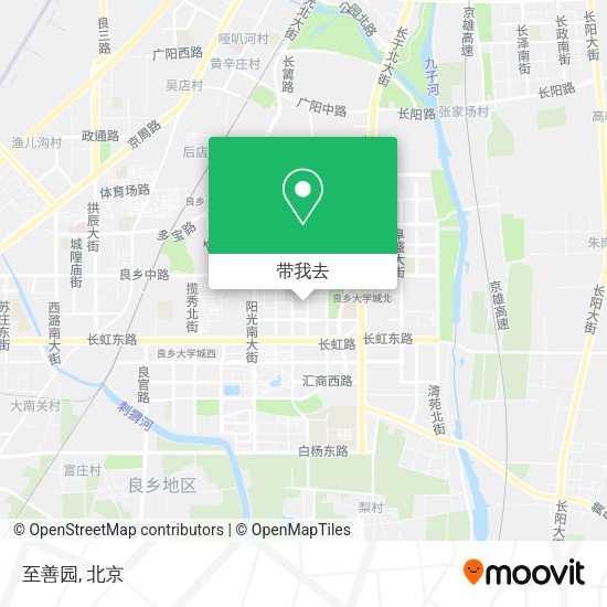 至善园地图