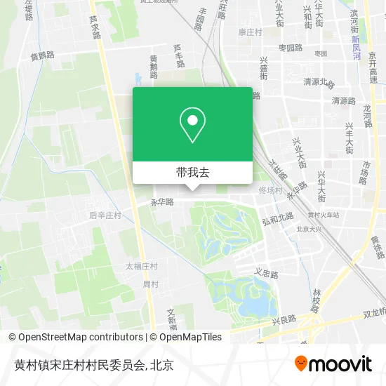 黄村镇宋庄村村民委员会地图