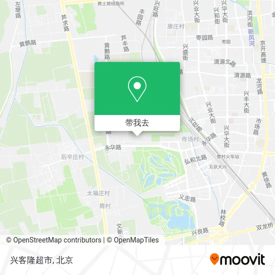 兴客隆超市地图